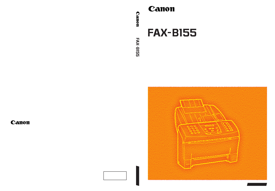 Canon FAX-B155 User Manual | 141 pages