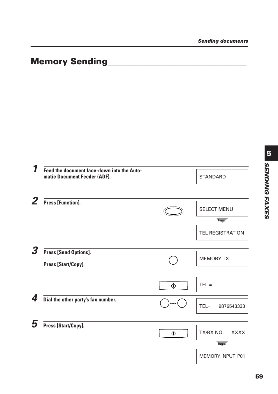 Canon FAX-B155 User Manual | Page 71 / 141