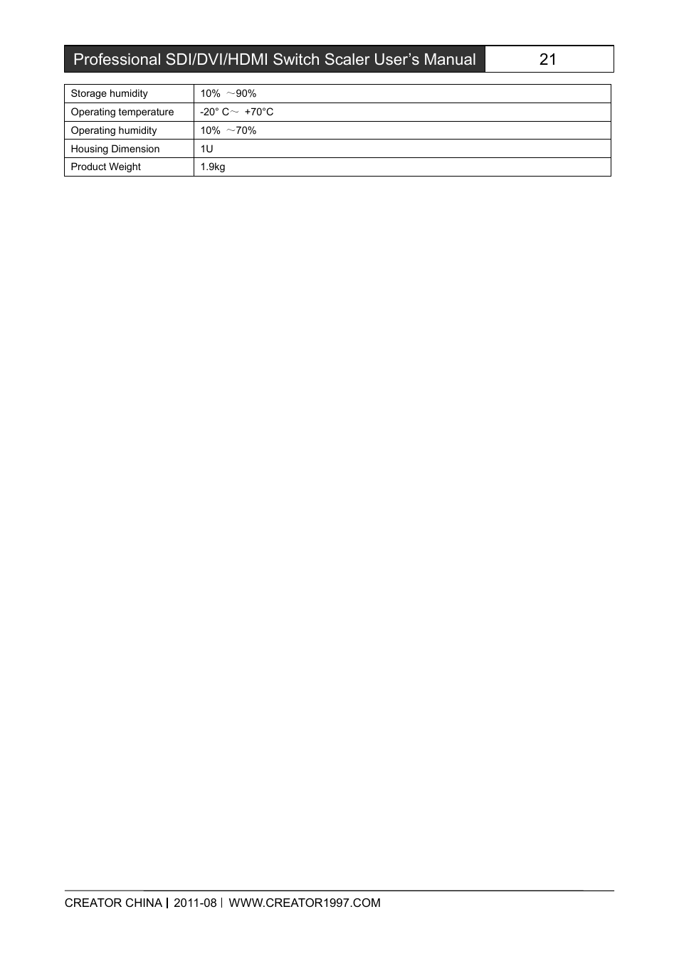 CREATOR SC-390 User Manual | Page 28 / 30