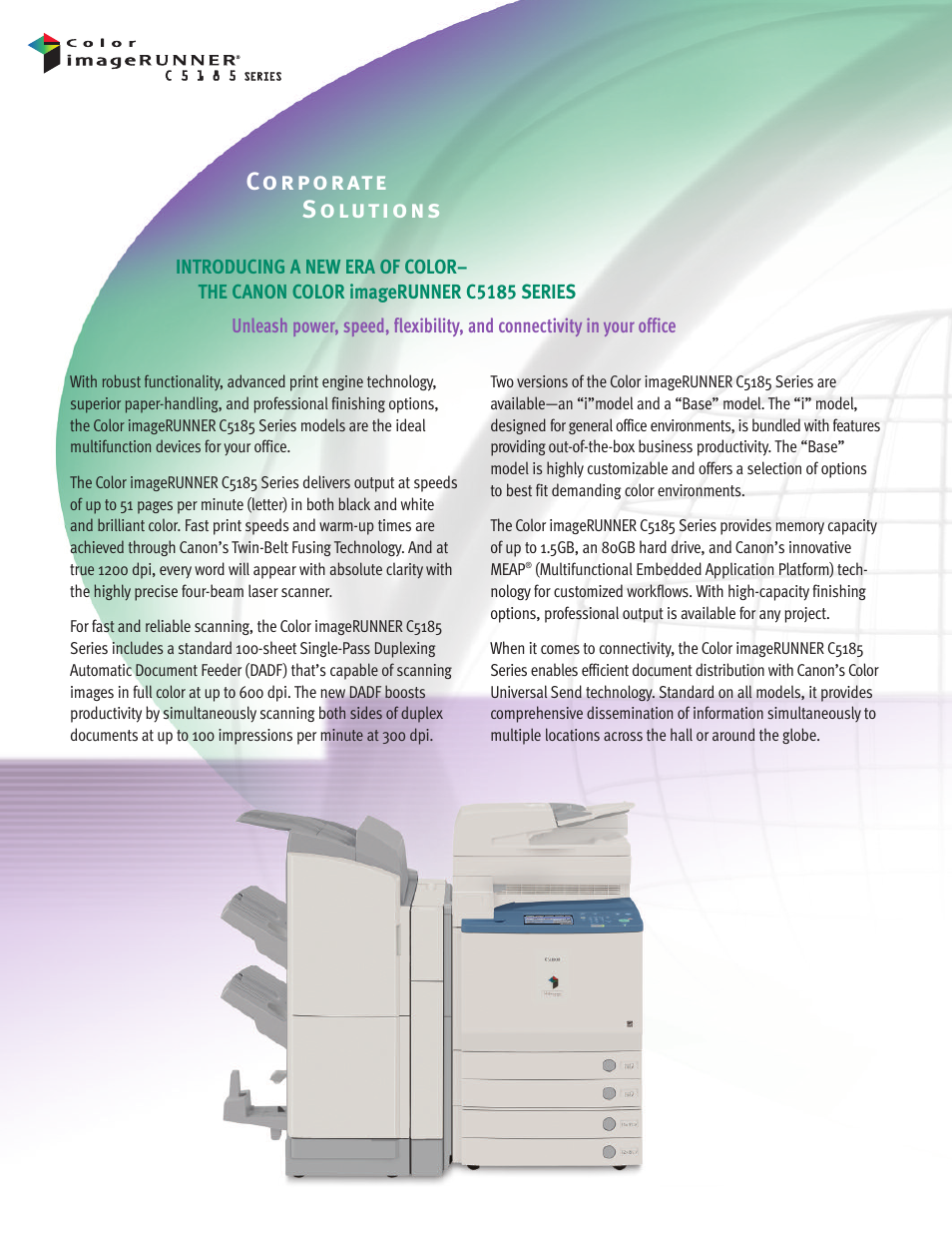 Canon C5185 User Manual | Page 2 / 16