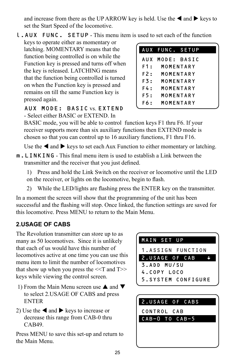Crest Electronics CRE57000 TRAIN ENGINEER REVOLUTION MANUAL User Manual | Page 25 / 40