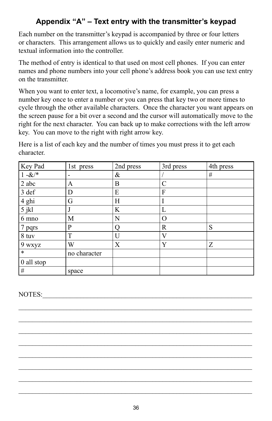 Crest Electronics CRE57000 TRAIN ENGINEER REVOLUTION MANUAL User Manual | Page 36 / 40