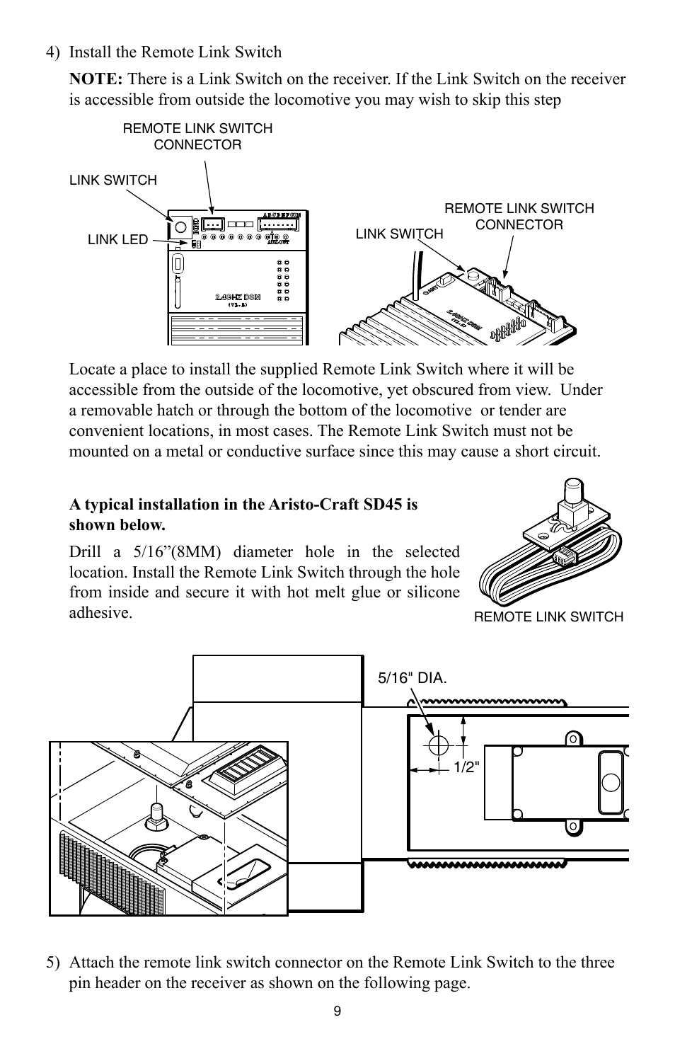 Crest Electronics CRE57000 TRAIN ENGINEER REVOLUTION MANUAL User Manual | Page 9 / 40