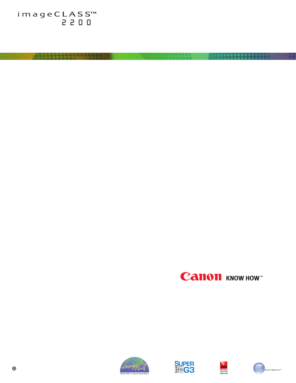 Canon ImageCLASS 2200 0700-iC2200-25M User Manual | Page 4 / 4