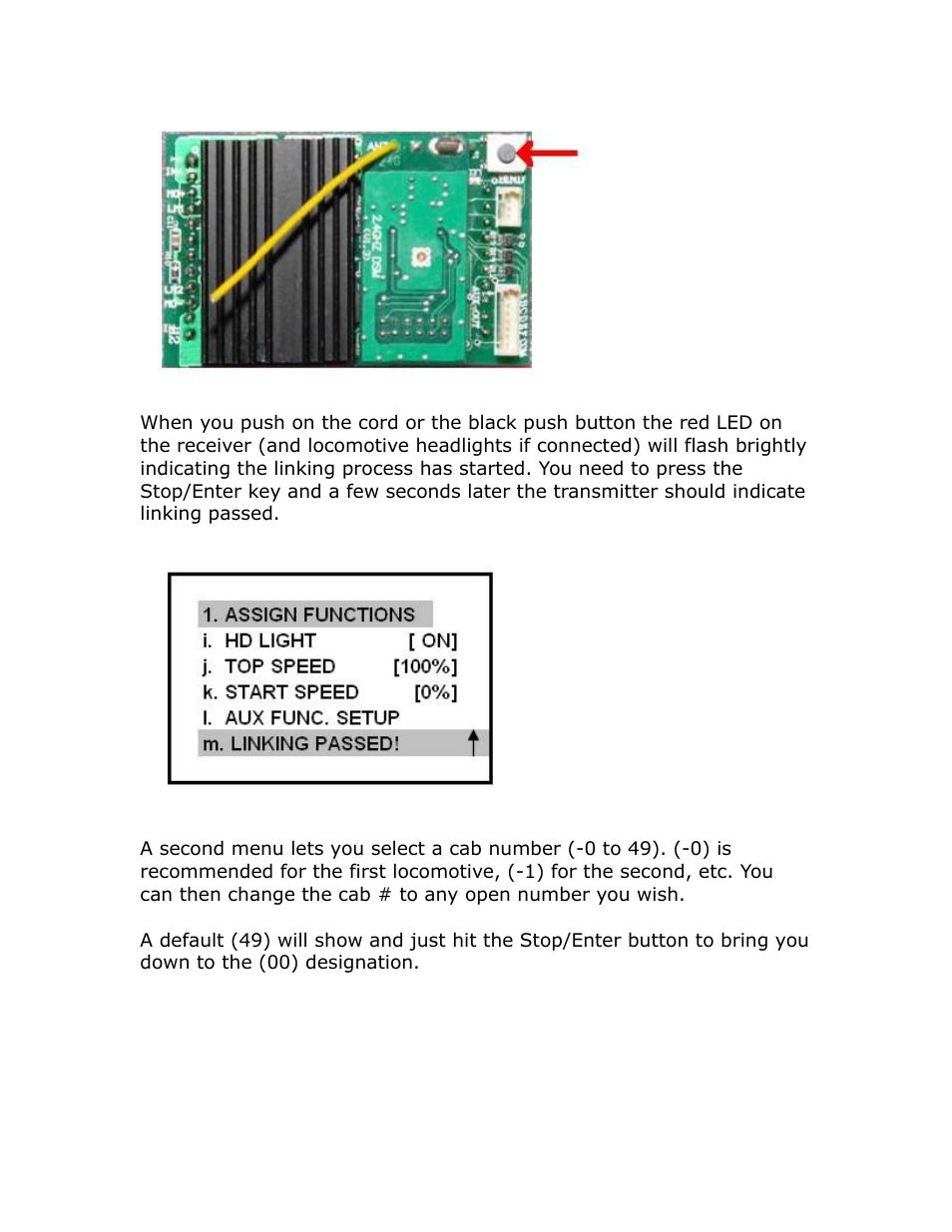 Crest Electronics CRE57000 TRAIN ENGINEER QUICKSTART GUIDE User Manual | Page 2 / 3