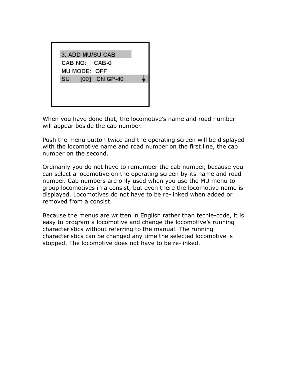 Crest Electronics CRE57000 TRAIN ENGINEER QUICKSTART GUIDE User Manual | Page 3 / 3