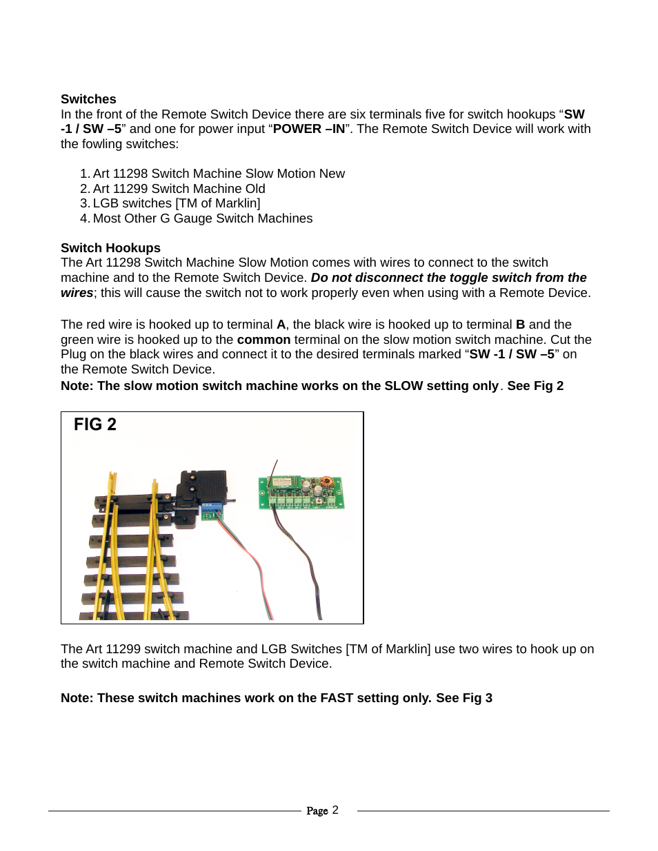 Crest Electronics CRE57074 RCC REMOTE SWITCH DEVICE 2.4 GHZ User Manual | Page 2 / 8