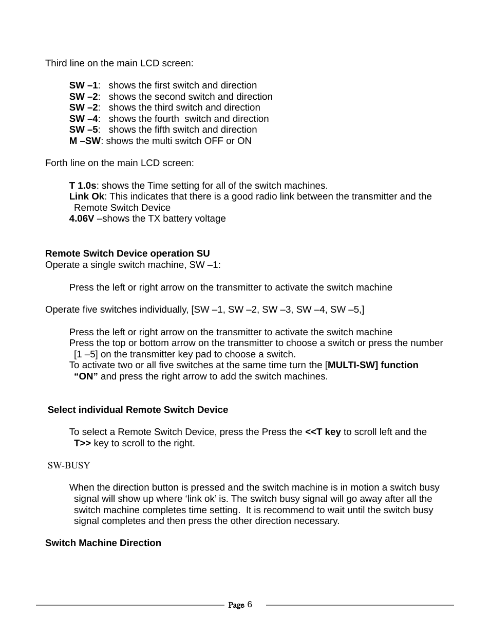 Crest Electronics CRE57074 RCC REMOTE SWITCH DEVICE 2.4 GHZ User Manual | Page 6 / 8