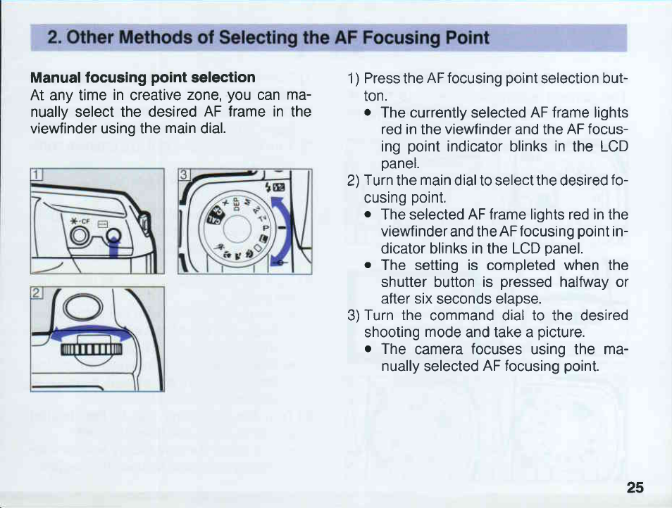 Eye controlled focus calibration, Calibration, Eye controlled focus calibration.16 | Canon EOS 5 User Manual | Page 25 / 137