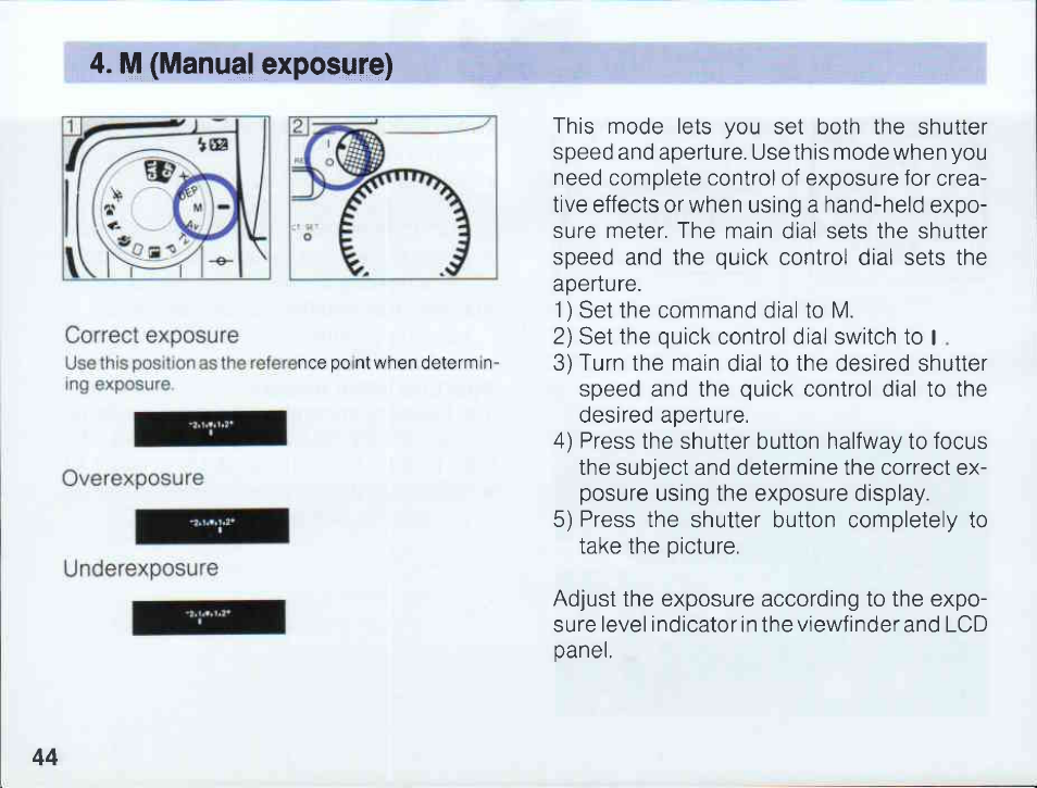 Selecting the film winding mode, Selecting the film winding mode.27 | Canon EOS 5 User Manual | Page 44 / 137