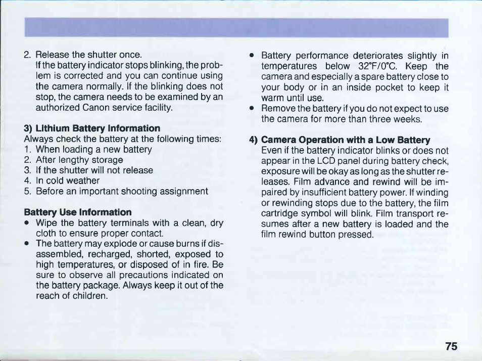 Canon EOS 5 User Manual | Page 75 / 137