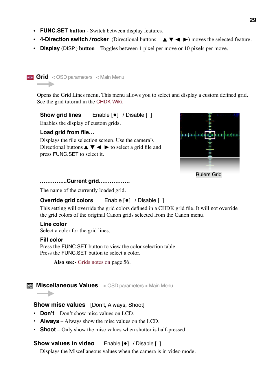 Canon CHDK User Manual | Page 31 / 76