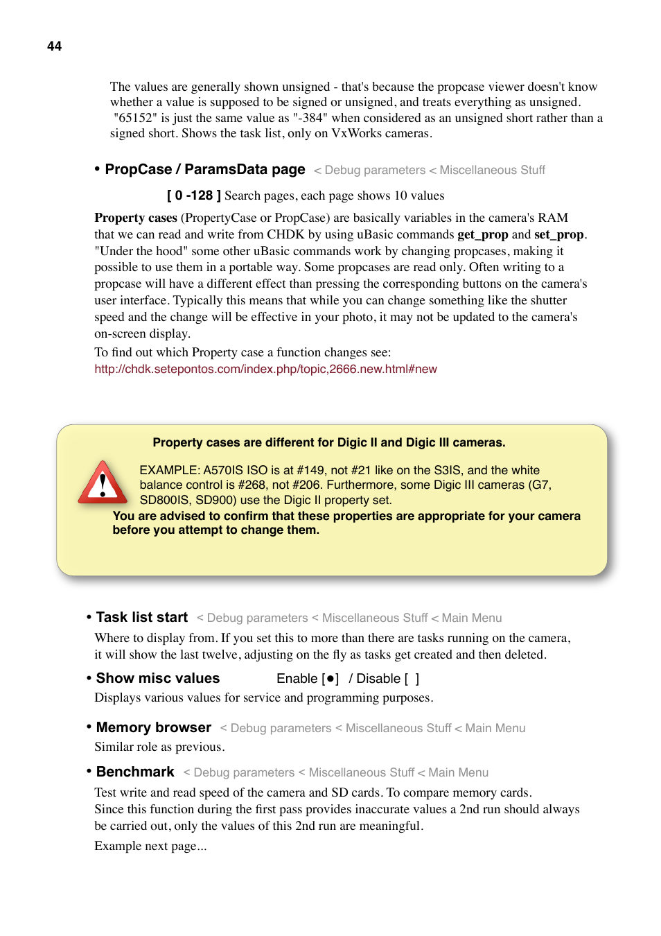 Canon CHDK User Manual | Page 46 / 76