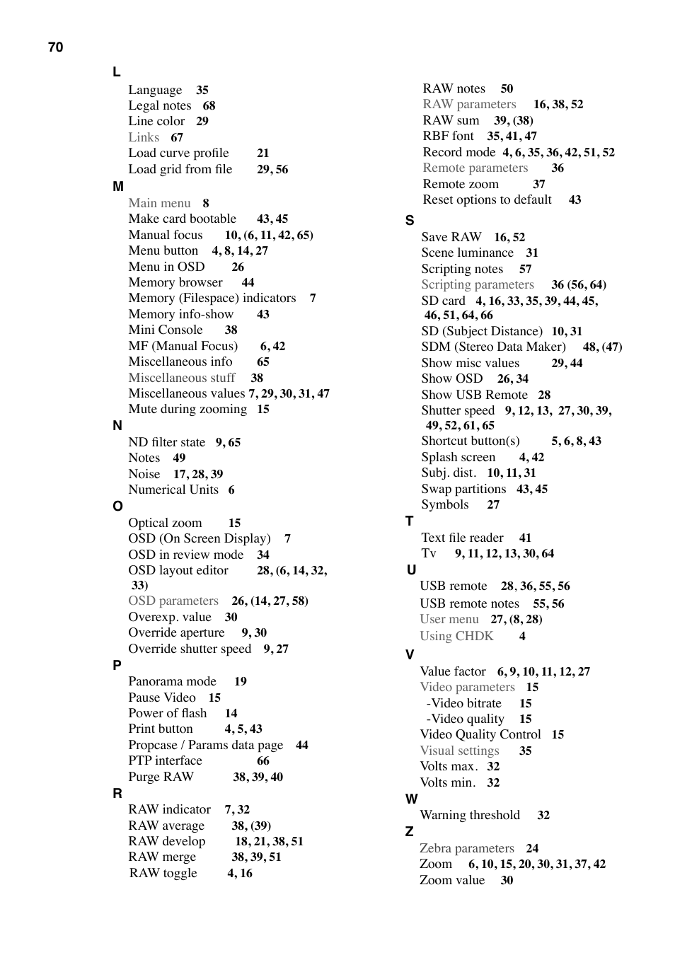 Canon CHDK User Manual | Page 72 / 76