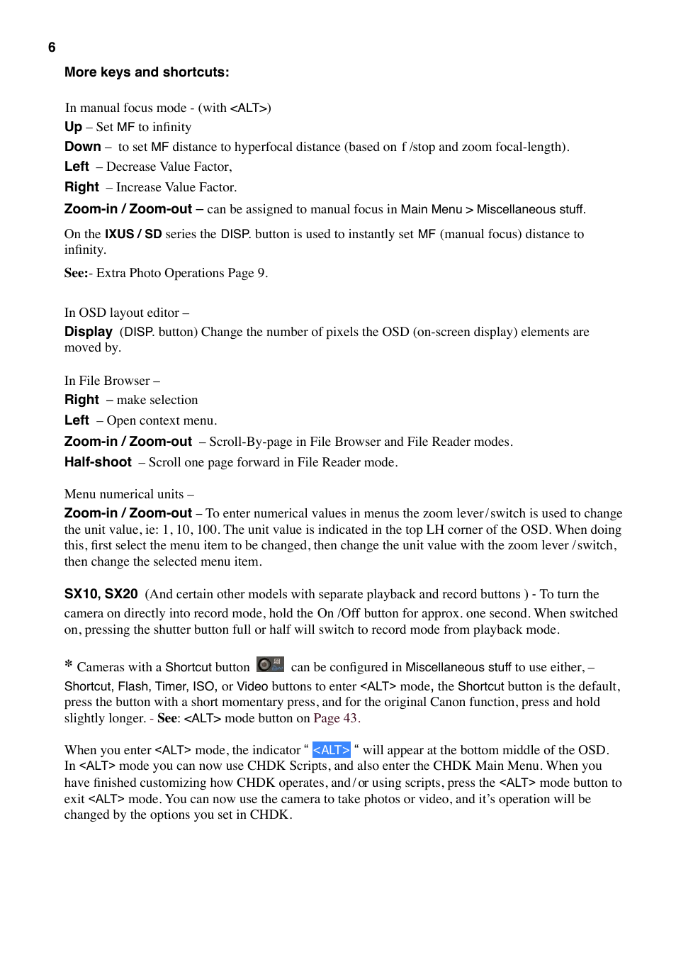 Canon CHDK User Manual | Page 8 / 76