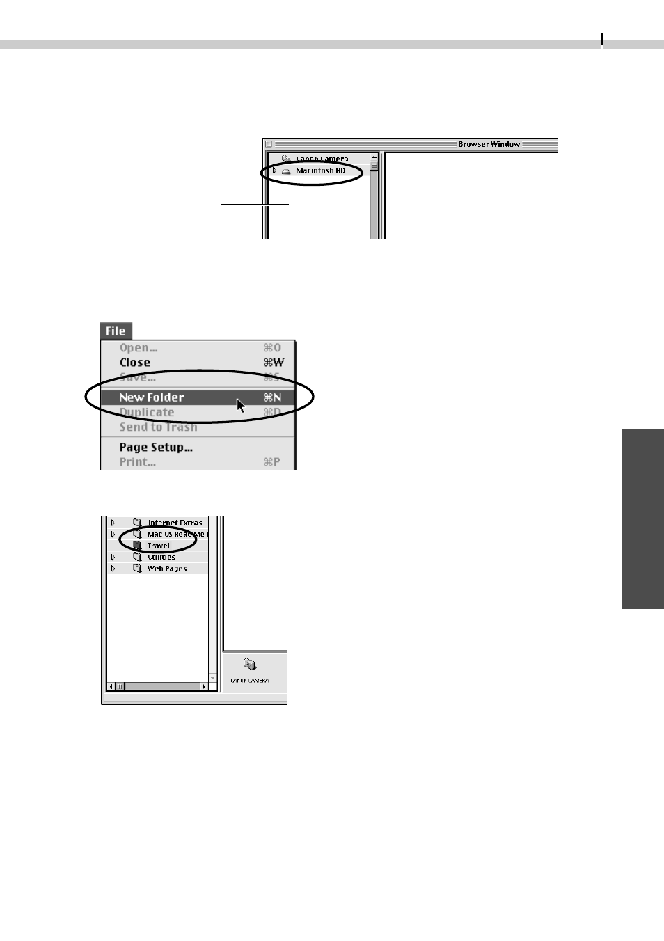 Loading and saving images from the camera | Canon D I G I T A L C A M E R A CDI-E019-010 User Manual | Page 73 / 108