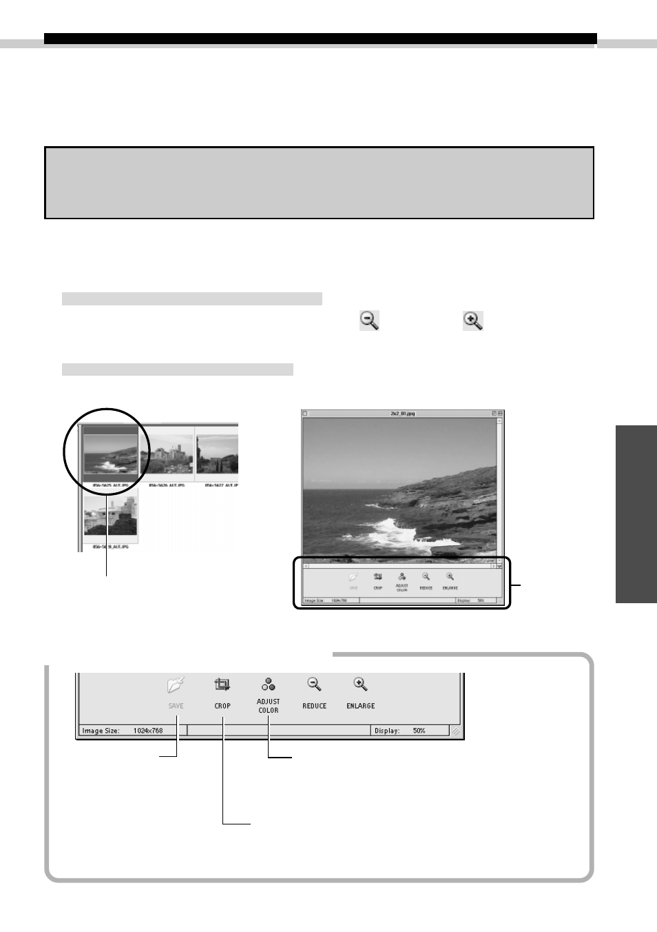 Using additional imagebrowser functions, Displaying images, Macintosh | Canon D I G I T A L C A M E R A CDI-E019-010 User Manual | Page 77 / 108
