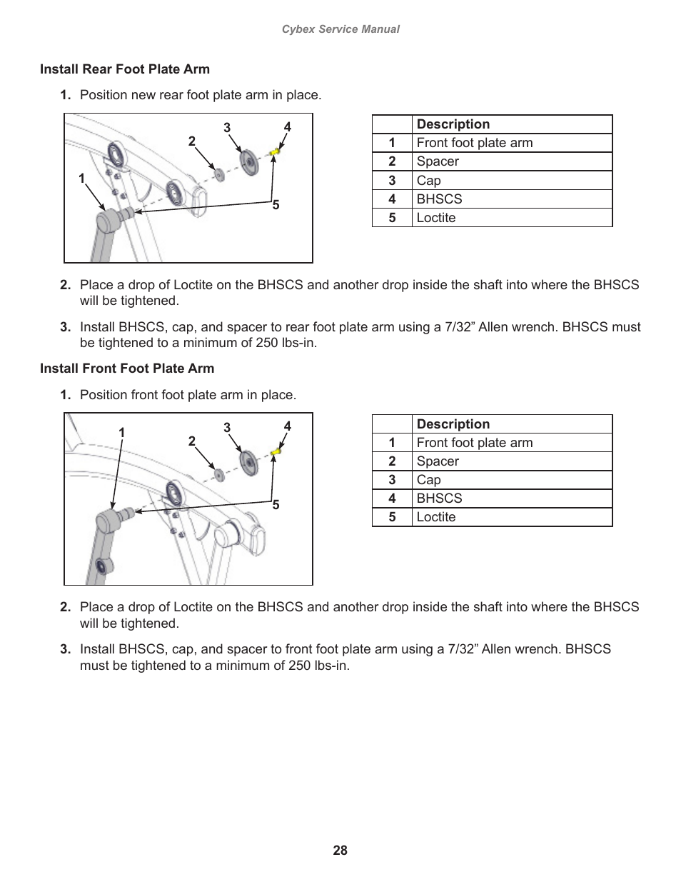 Cybex 525AT Arc Trainer User Manual | Page 28 / 74