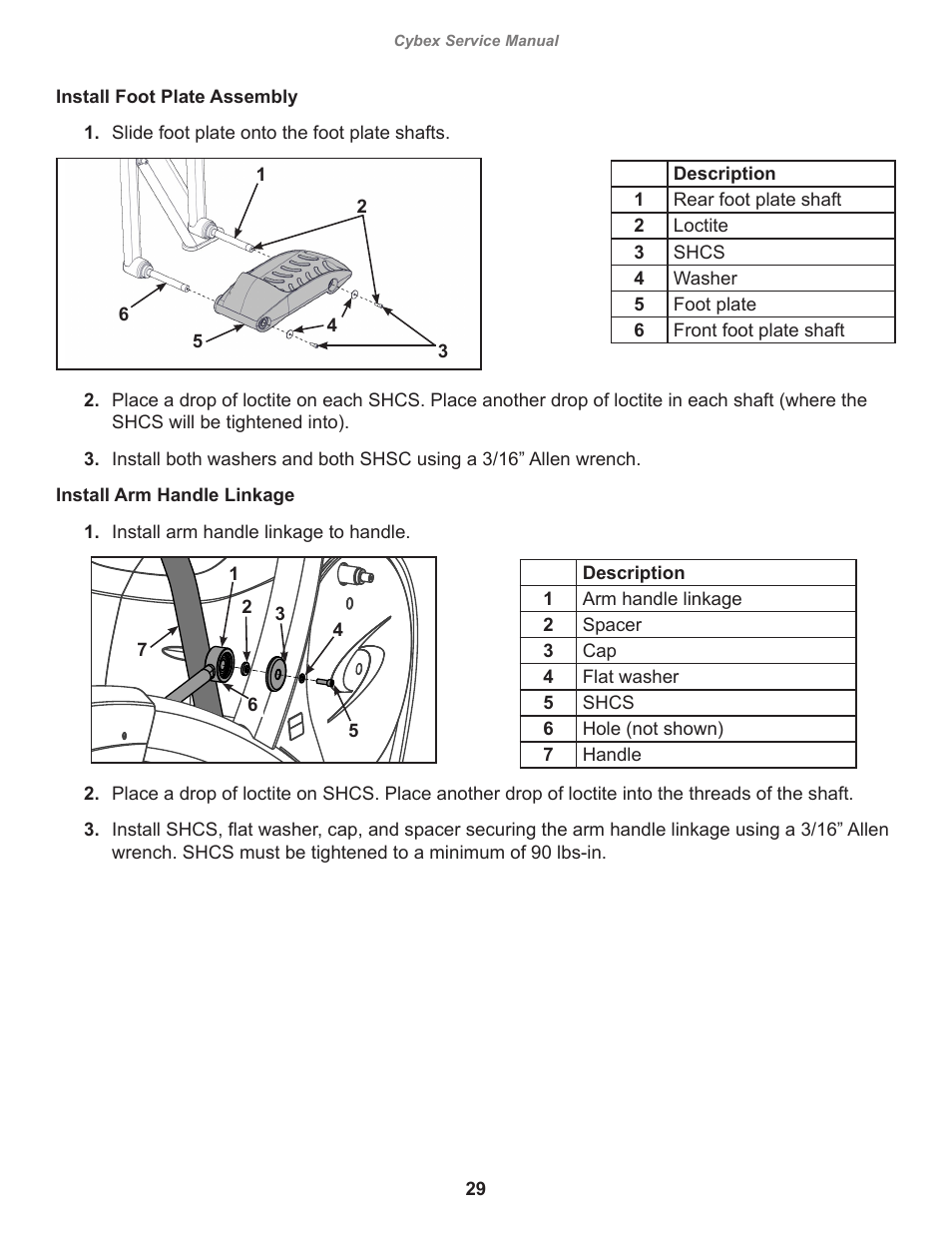 Cybex 525AT Arc Trainer User Manual | Page 29 / 74