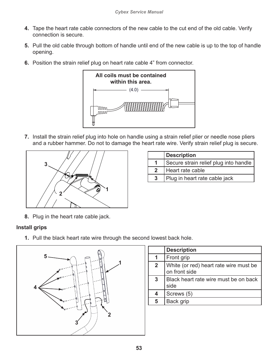 Cybex 525AT Arc Trainer User Manual | Page 53 / 74