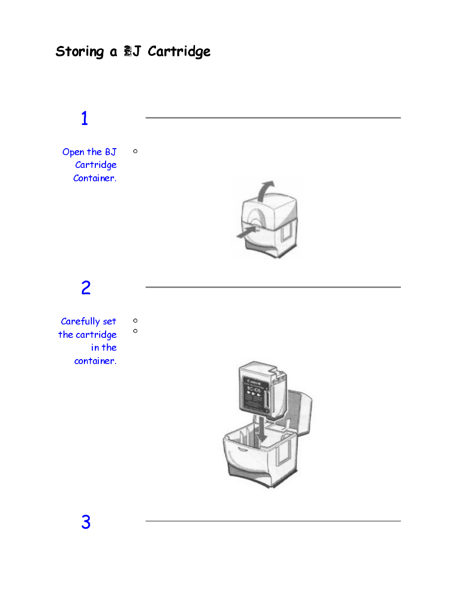 Storing a bj cartridge, 6wrulqj d %- &duwulgjh | Canon HC-4200 User Manual | Page 66 / 82