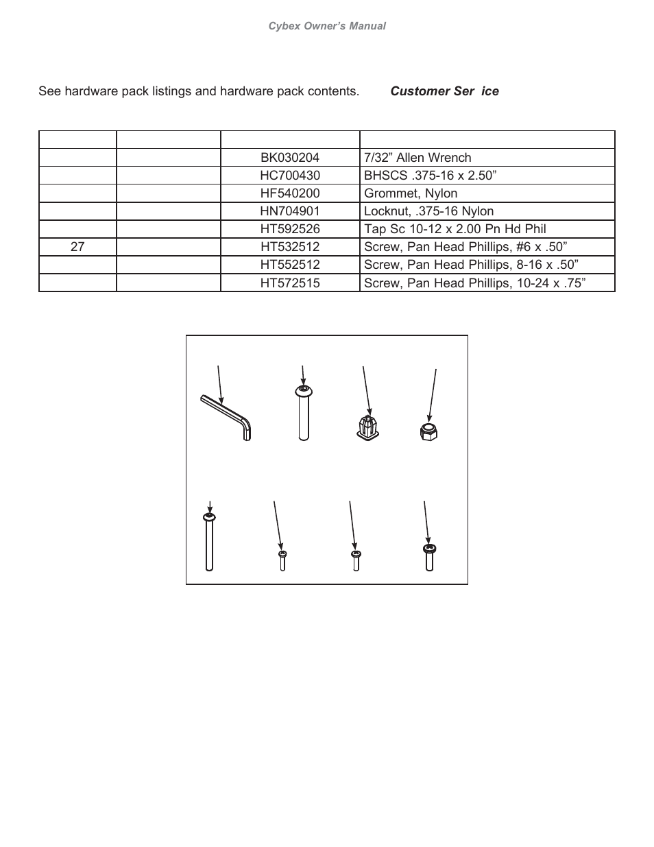 Cybex 626A Arc Trainer User Manual | Page 16 / 94