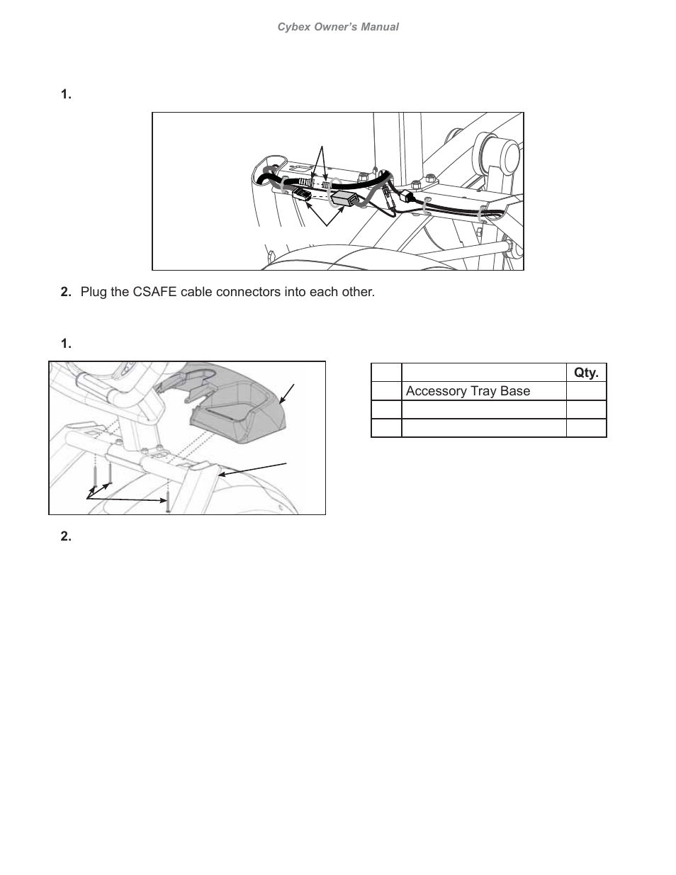 Cybex 626A Arc Trainer User Manual | Page 19 / 94