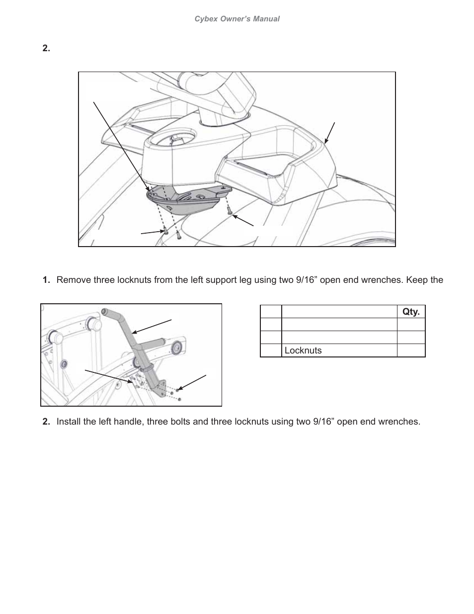 Cybex 626A Arc Trainer User Manual | Page 21 / 94