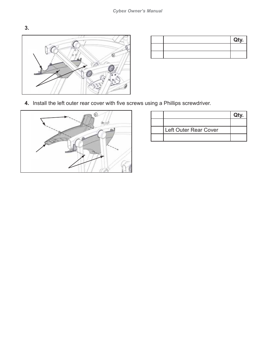 Cybex 626A Arc Trainer User Manual | Page 22 / 94