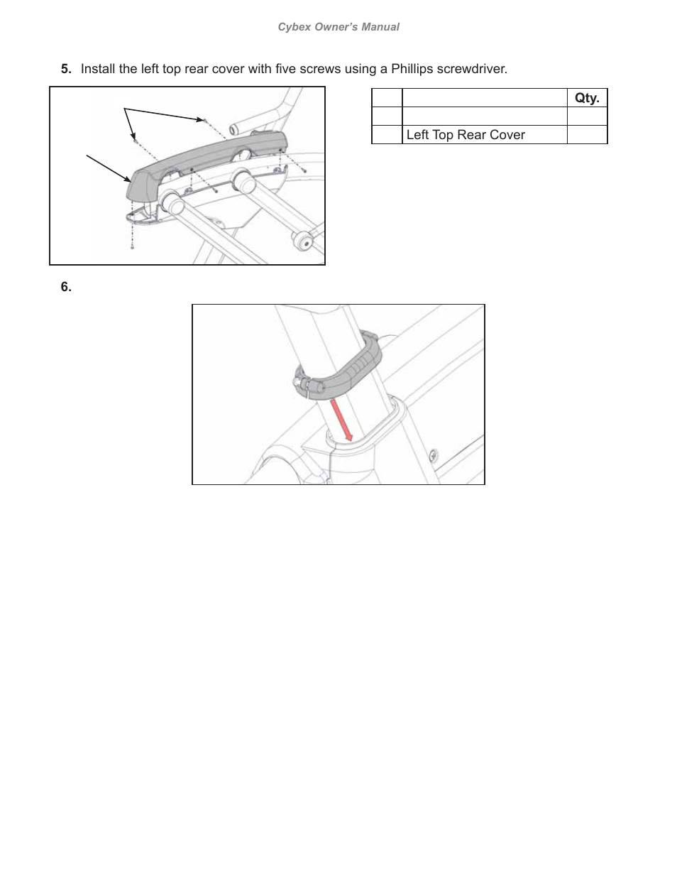 Cybex 626A Arc Trainer User Manual | Page 23 / 94