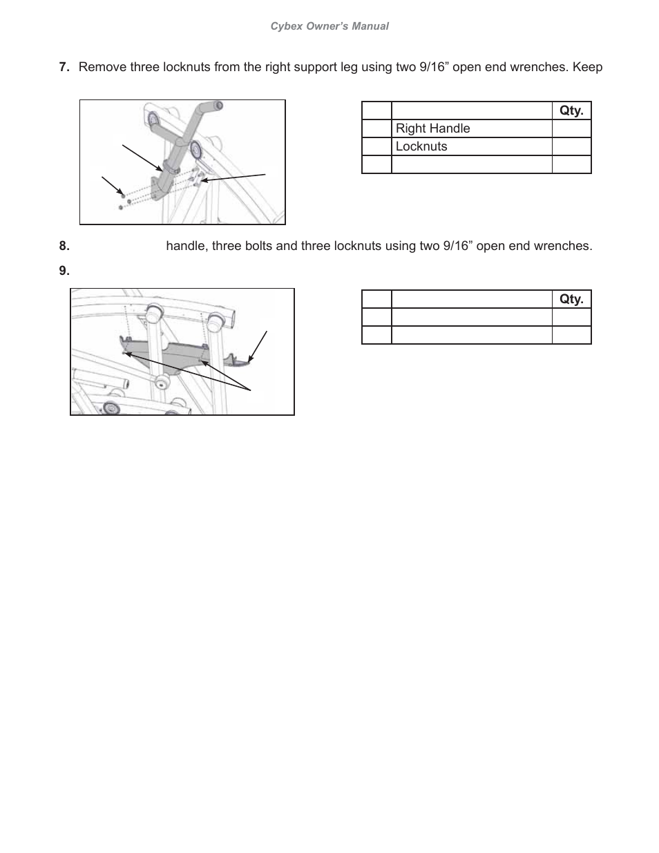Cybex 626A Arc Trainer User Manual | Page 24 / 94