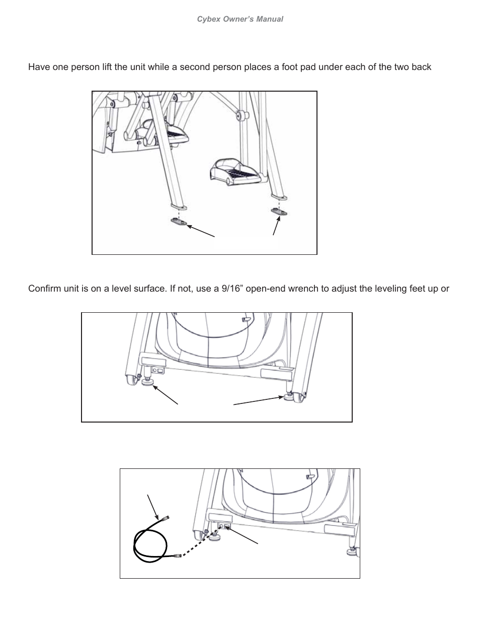 Cybex 626A Arc Trainer User Manual | Page 26 / 94