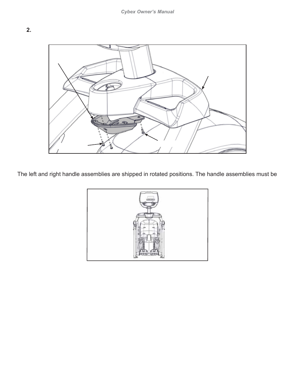 Cybex 626A Arc Trainer User Manual | Page 34 / 94