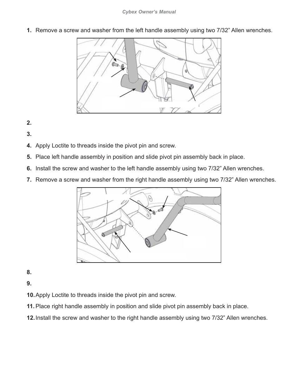 Cybex 626A Arc Trainer User Manual | Page 35 / 94