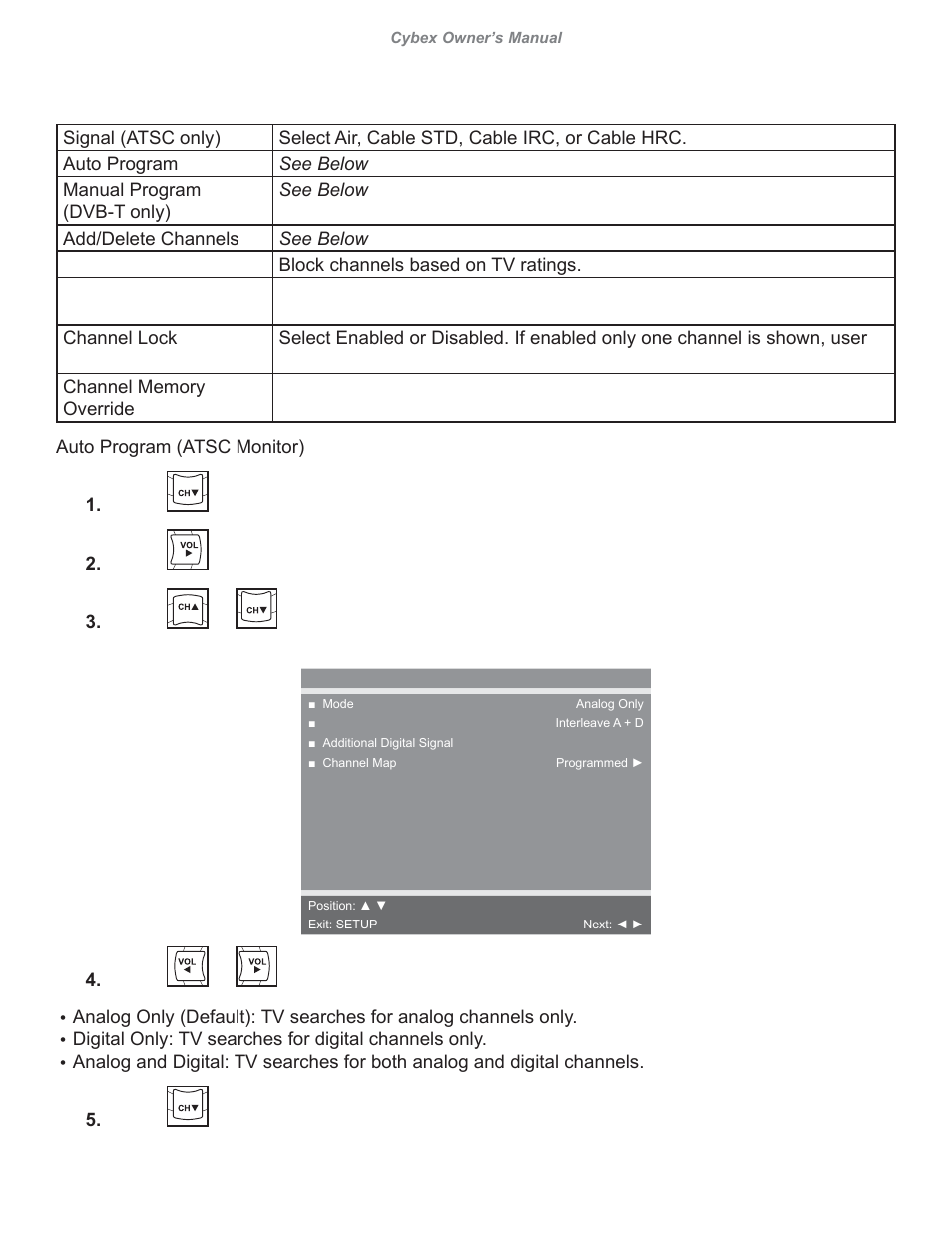 Cybex 626A Arc Trainer User Manual | Page 52 / 94