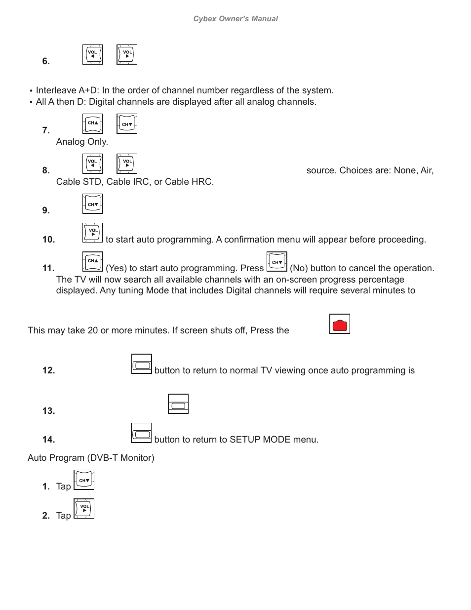 Cybex 626A Arc Trainer User Manual | Page 53 / 94