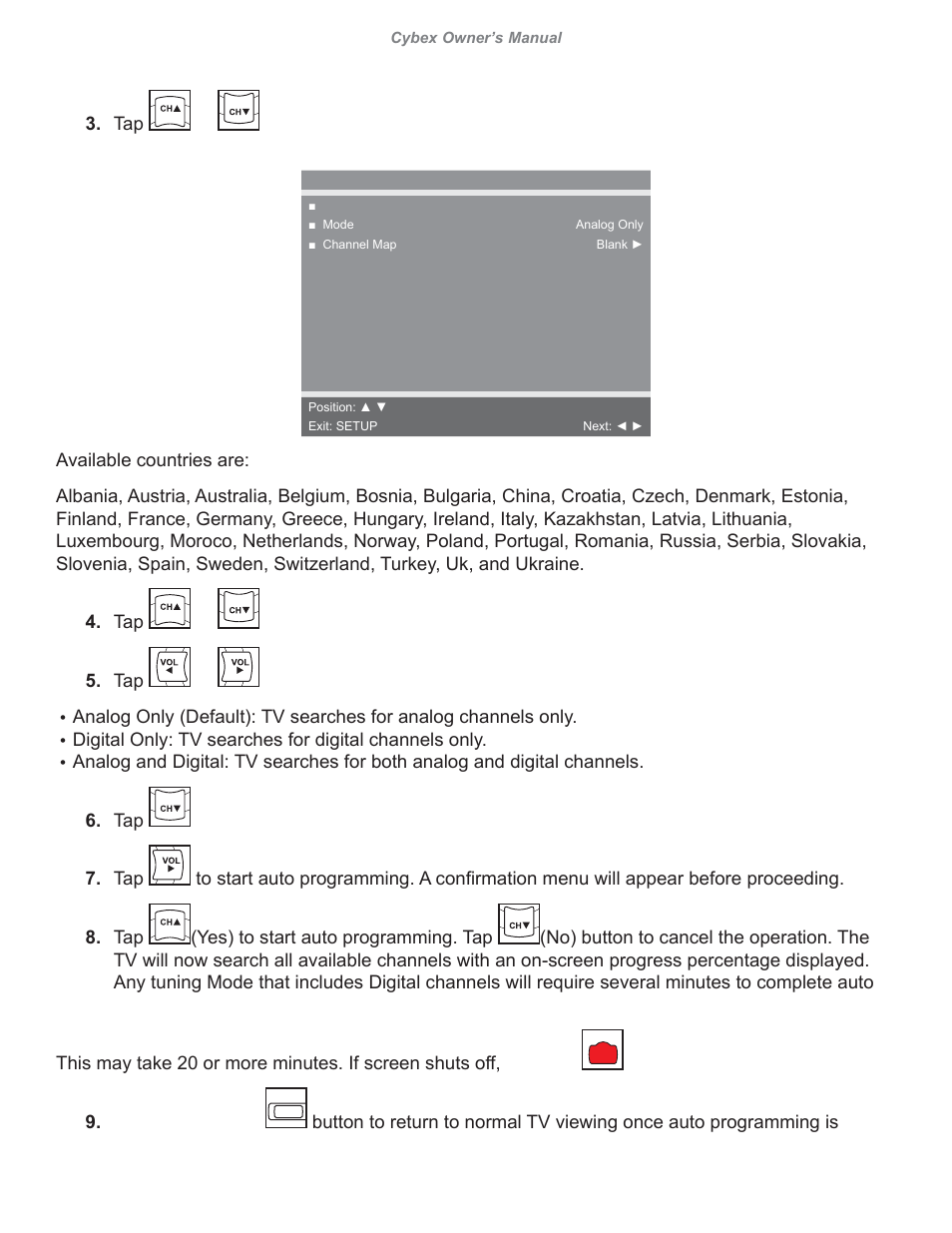 Cybex 626A Arc Trainer User Manual | Page 54 / 94