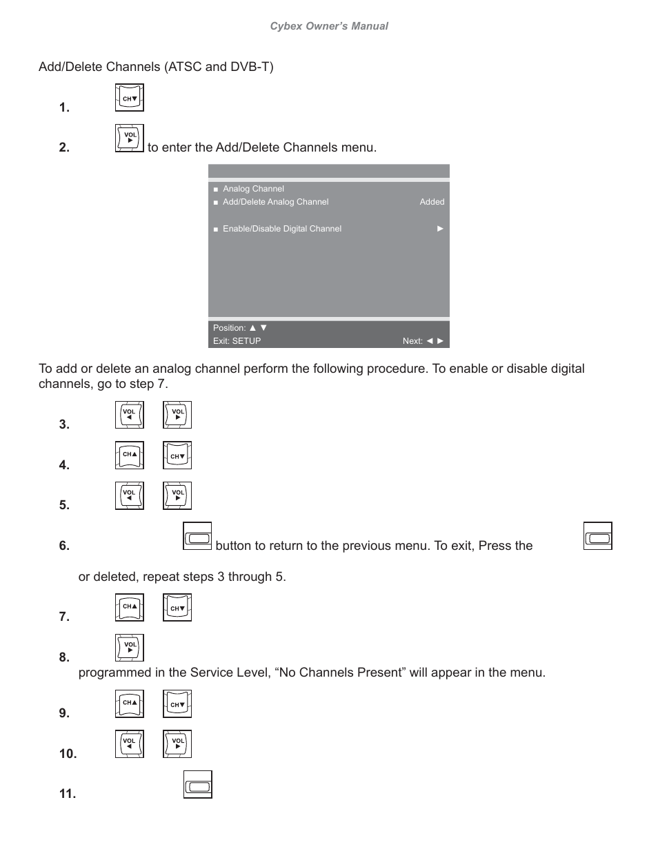 Cybex 626A Arc Trainer User Manual | Page 56 / 94