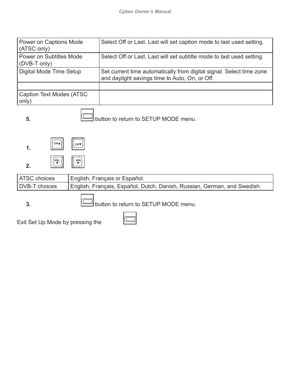 Cybex 626A Arc Trainer User Manual | Page 58 / 94