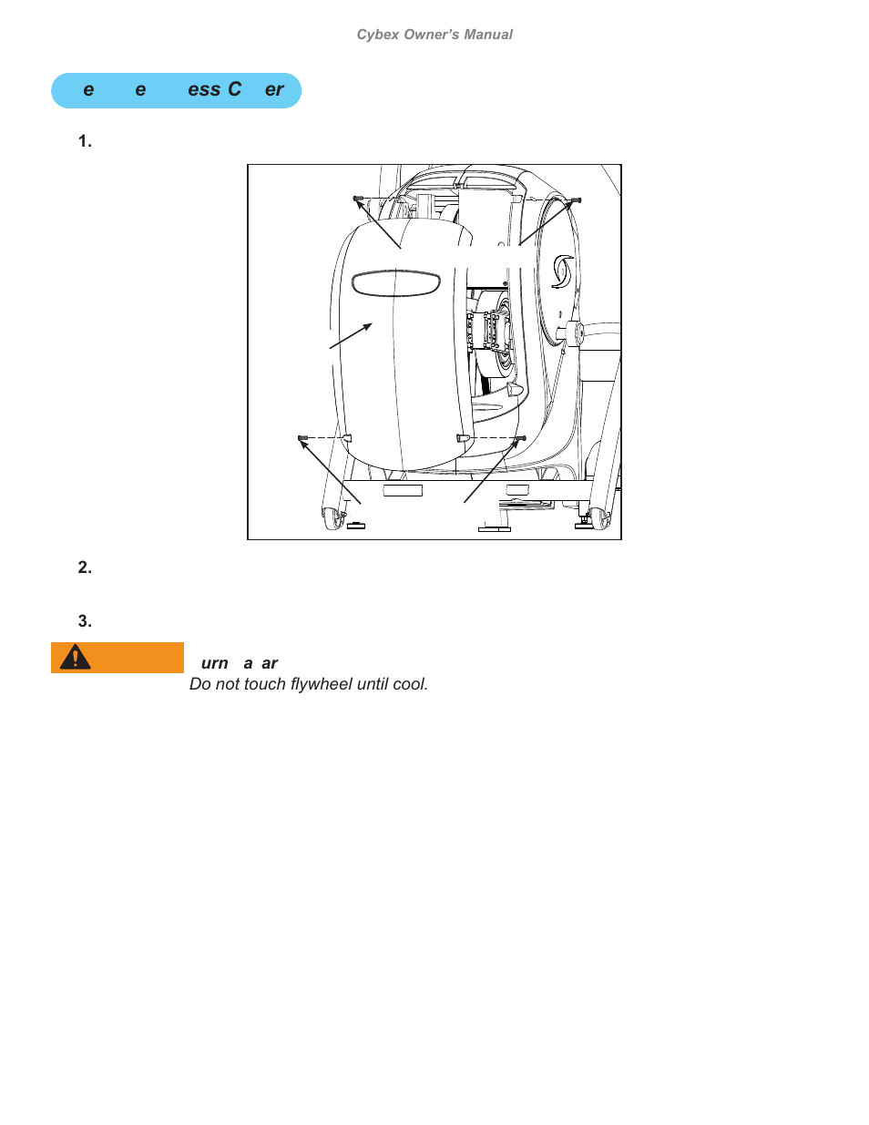 Cybex 626A Arc Trainer User Manual | Page 75 / 94