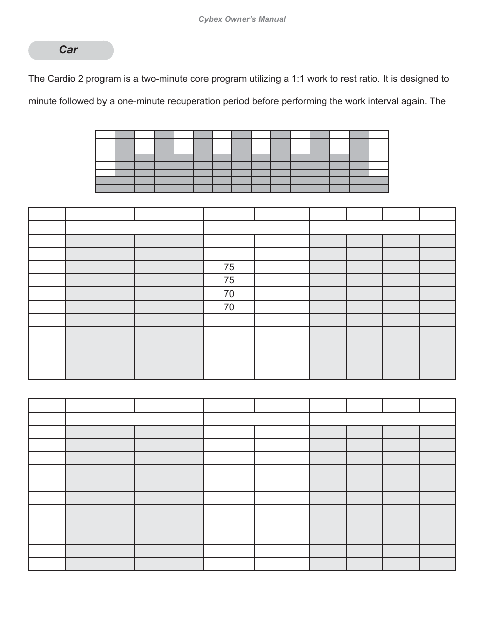Cybex 626A Arc Trainer User Manual | Page 85 / 94