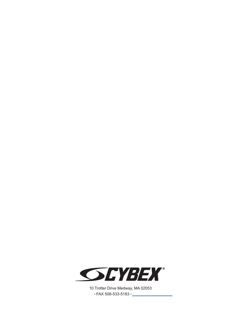 Cybex 626A Arc Trainer User Manual | Page 94 / 94