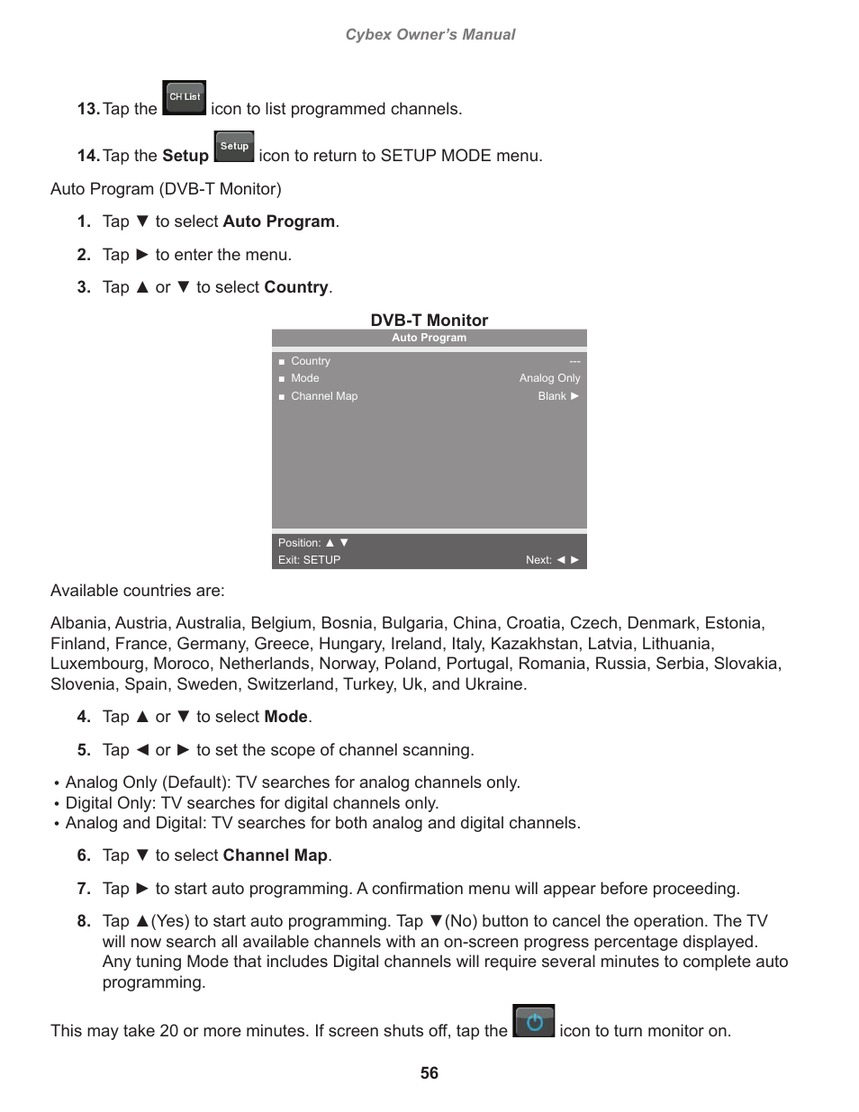 Cybex 770A Arc Trainer User Manual | Page 56 / 96