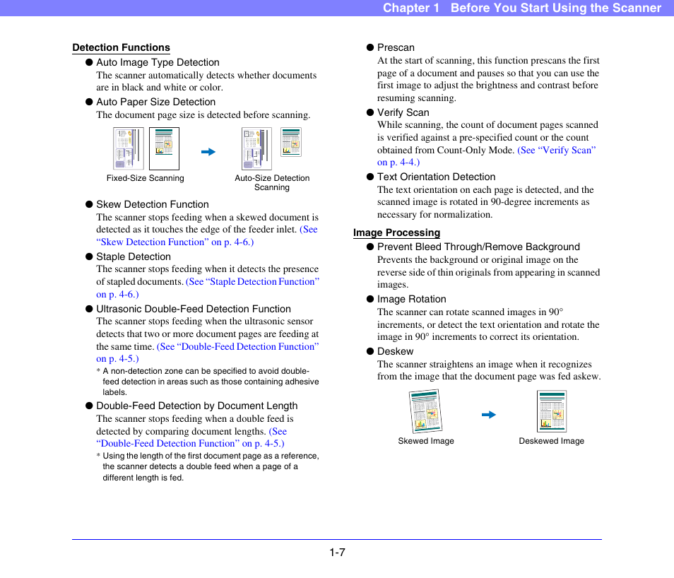 Chapter 1 before you start using the scanner | Canon DR-X10C User Manual | Page 16 / 155