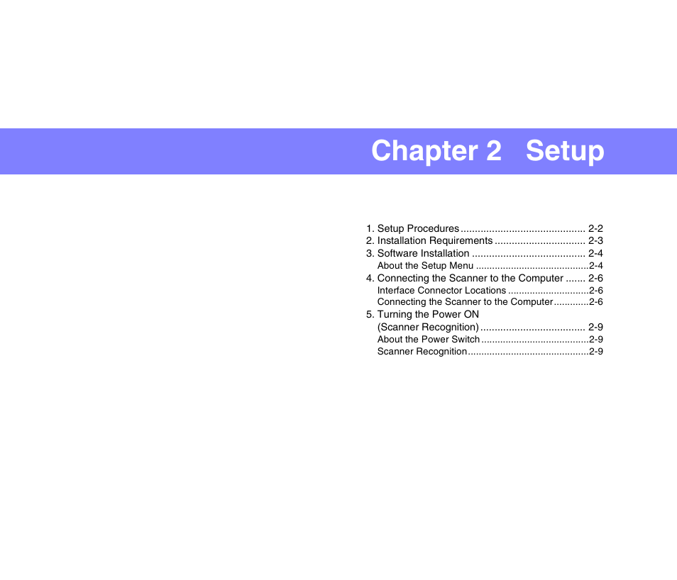 Chapter 2 setup | Canon DR-X10C User Manual | Page 21 / 155