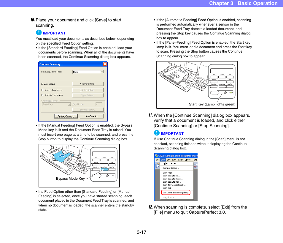 Chapter 3 basic operation | Canon DR-X10C User Manual | Page 47 / 155