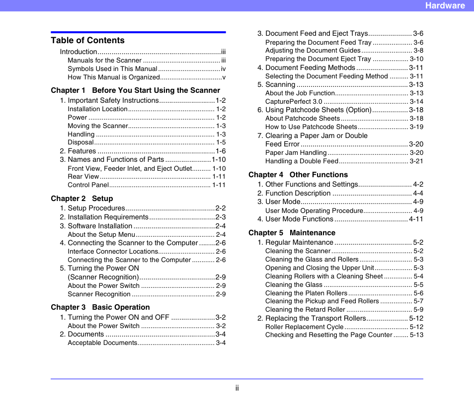 Canon DR-X10C User Manual | Page 8 / 155