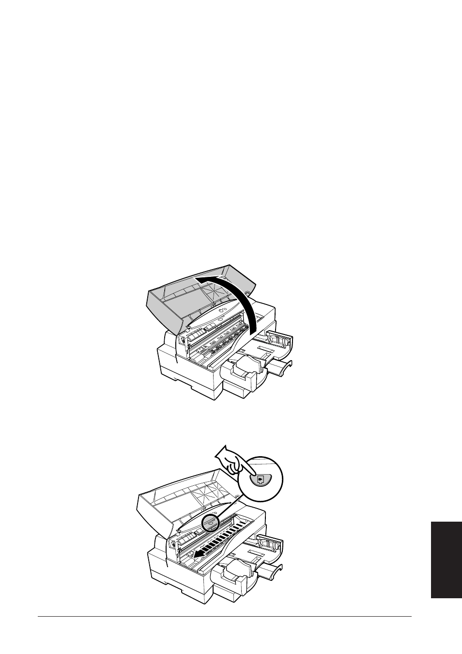 Replacing a bj cartridge | Canon BJC-8500 User Manual | Page 104 / 159