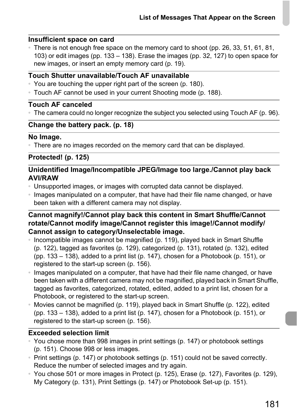 Canon IXUS 1100 HS User Manual | Page 181 / 209