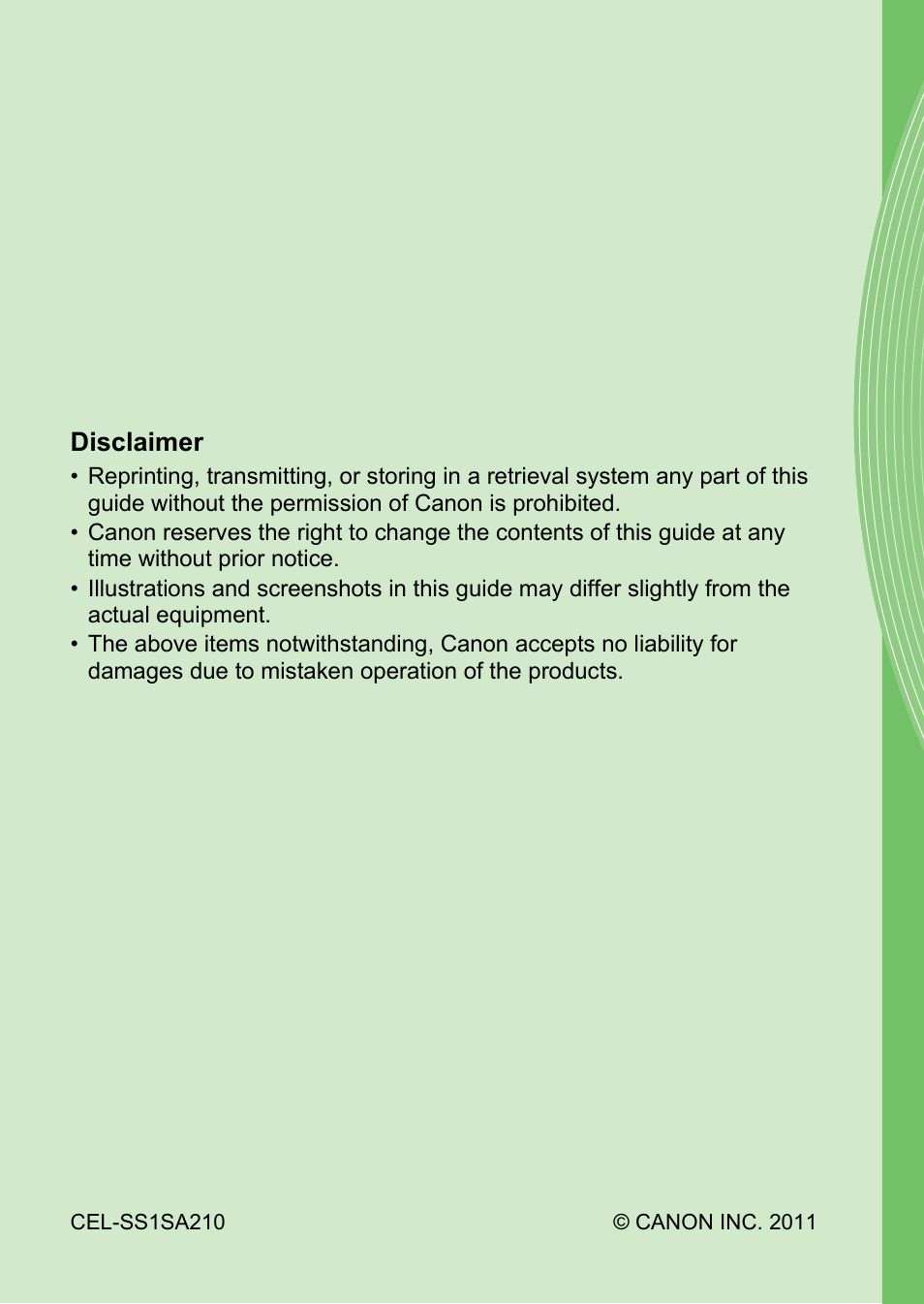 Canon IXUS 1100 HS User Manual | Page 209 / 209